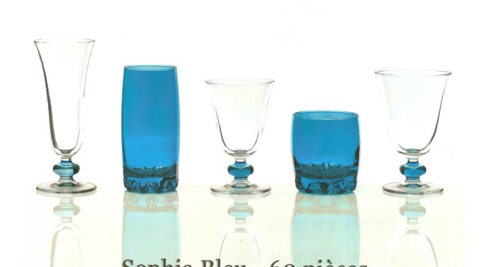 verres sophia bleu 1